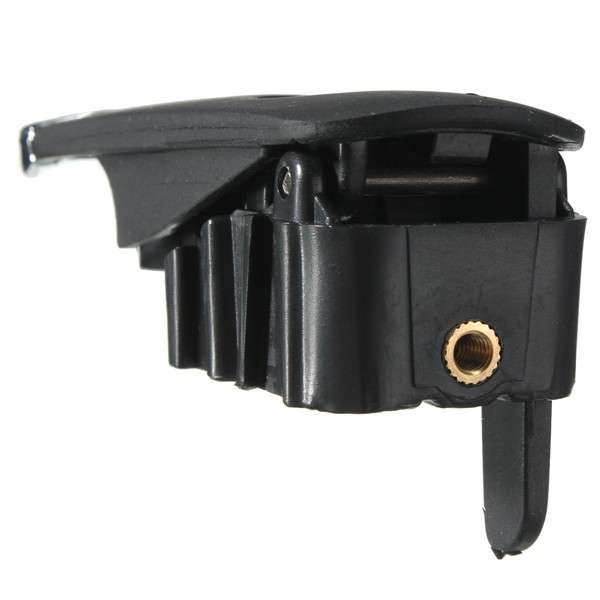 Chrome Glove Box Lock Lid Handle With Hole Dark Grey For Audi A4 8E B6 B7