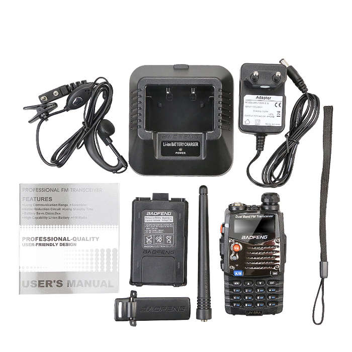 BAOFENG UV-5RA Handheld Mini Walkie Talkie Two Way Transceiver Radio Dual Band Full Channels