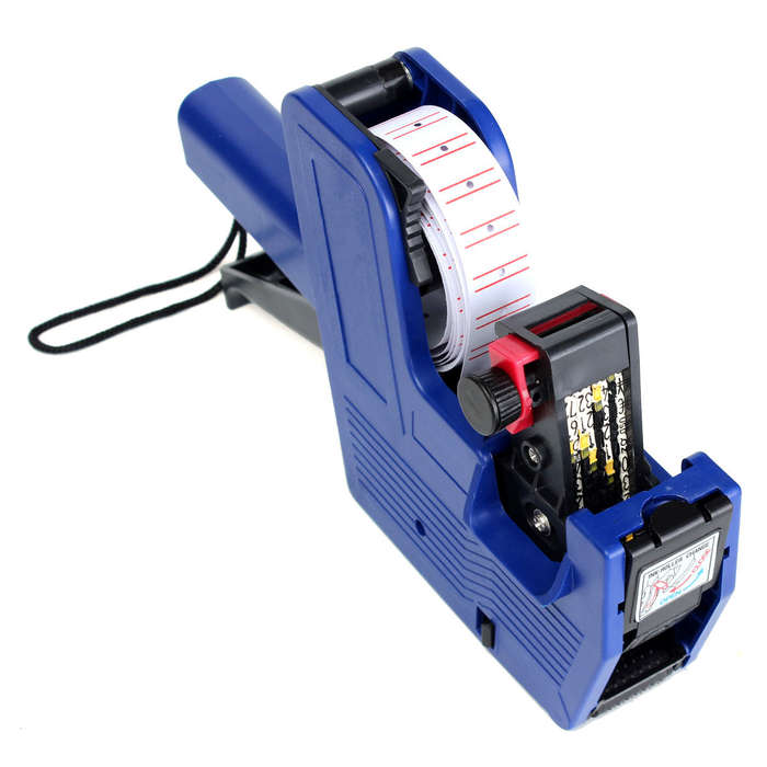 MX-5500 8 Digits Price Tag Labeler Supermarket Labeller Label Paper Ink Gun