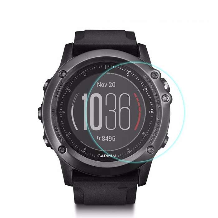 9H 2.5D Tempered Glass Screen Protector Film Cover For Garmin Fenix 3