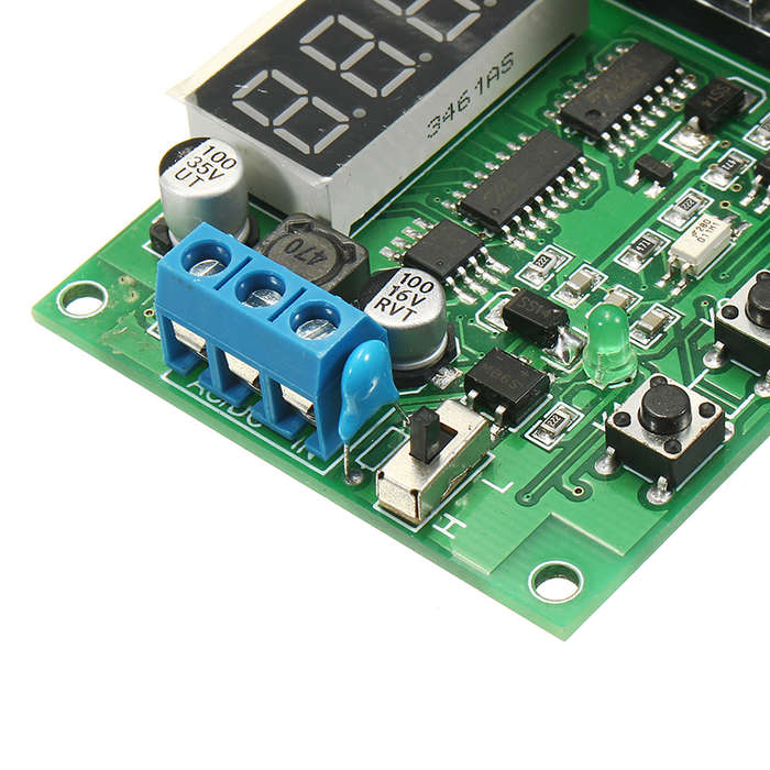 Time Delay Relay Module Control Board DC AC Trigger Cycle Timer Switch Function