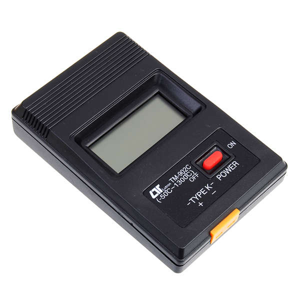 TM-902C Digital LCD K Type Thermometer Temperature Meter with Probe