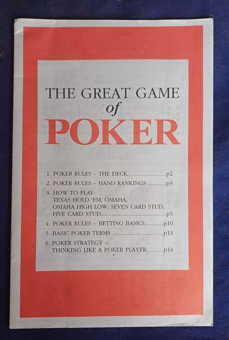 Casino style Texas hold`em poker set *not complete*