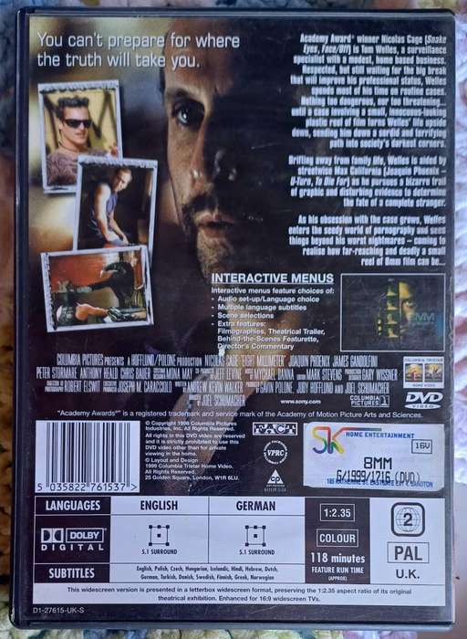 8mm dvd