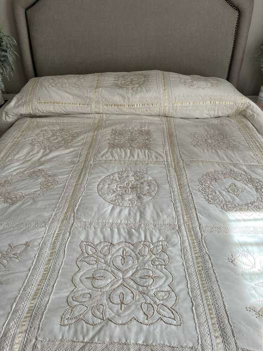 DOUBLE BED CANDLEWICK QUILT