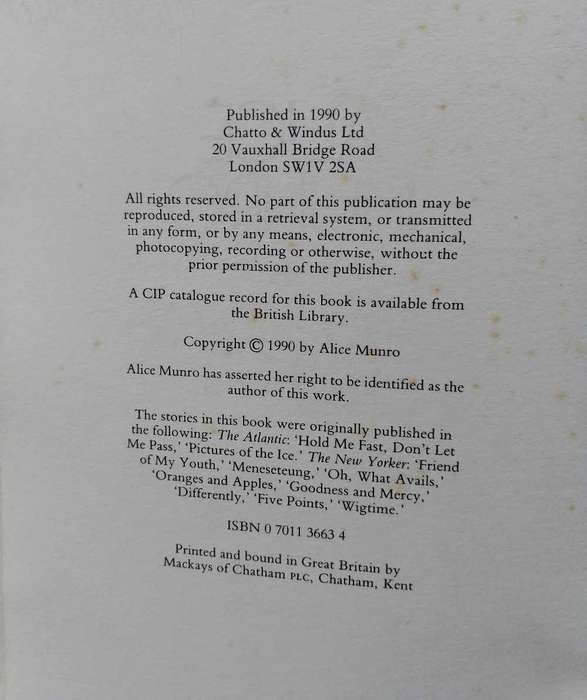 Friend of My Youth by Alice Munro
