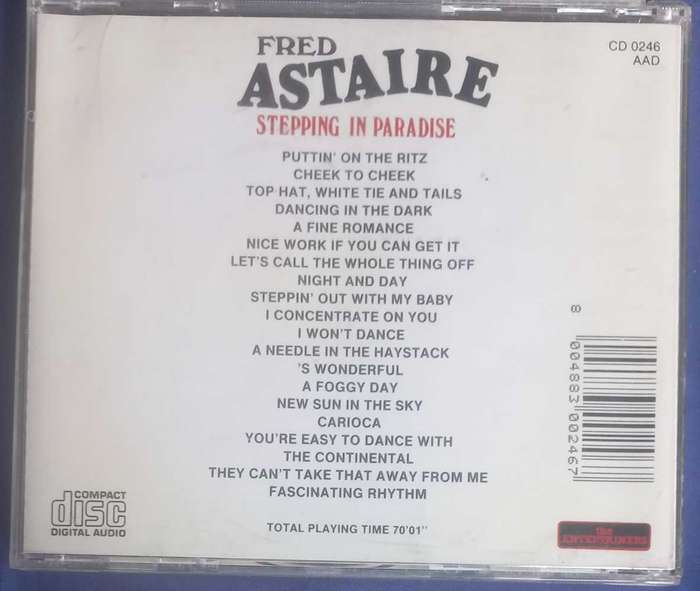Fred Astaire - Stepping in paradise cd