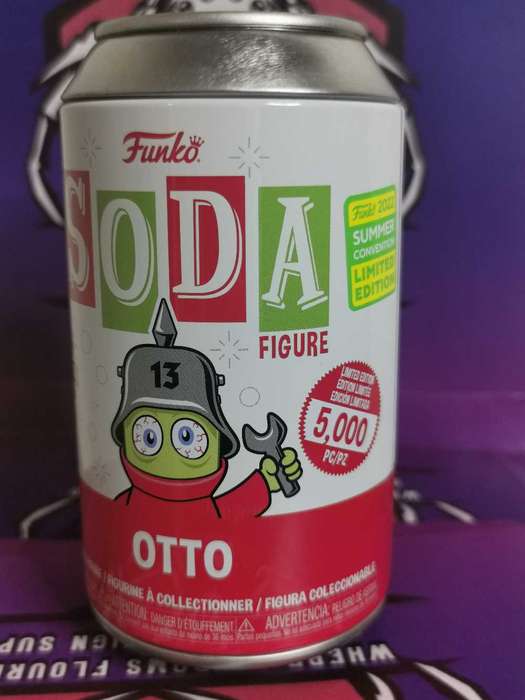 OTTO - LIMITED EDITION FUNKO SODA FIGURINE AND COLLECTIBLE CAN