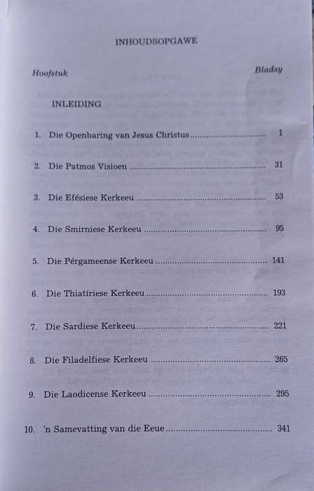 `n Eksposisie van die Sewe Kerkeeue deur William Marrion Branham
