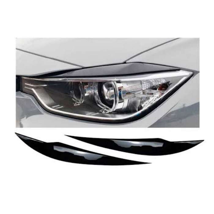 BMW F30 Headlight Eyelids / Eyebrows