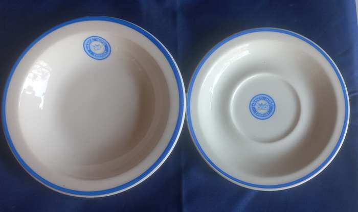 1 x Saucer, 1 x cereal/soup bowl - Marico Hotel