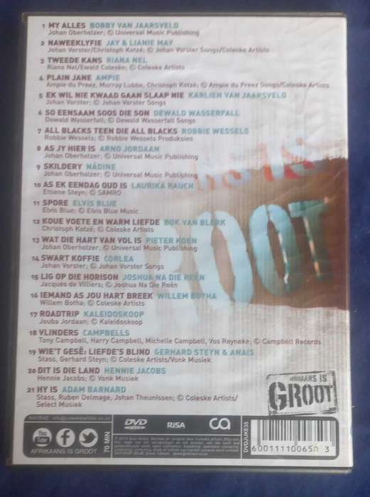 Afrikaans is groot vol 7 dvd