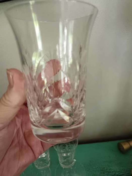 Set of 6 Stuart Crystal  Water Glasses