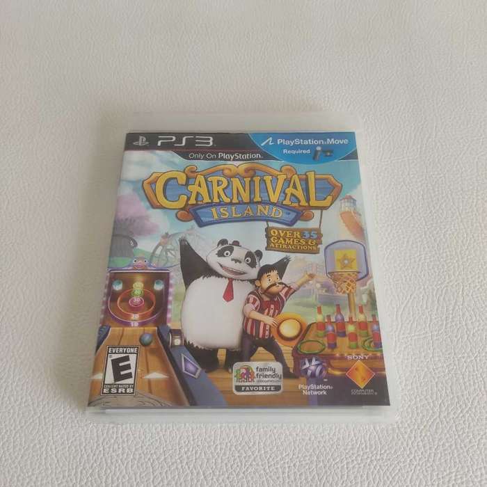 Carnival Island Ps3 /Ps Move controller required