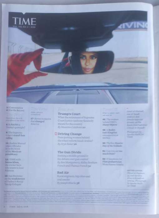 Time magazine July 9, 2018