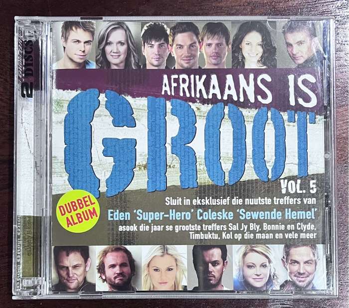 Afrikaans is Groot, vol. 5 double CD (CDJUKE 61)