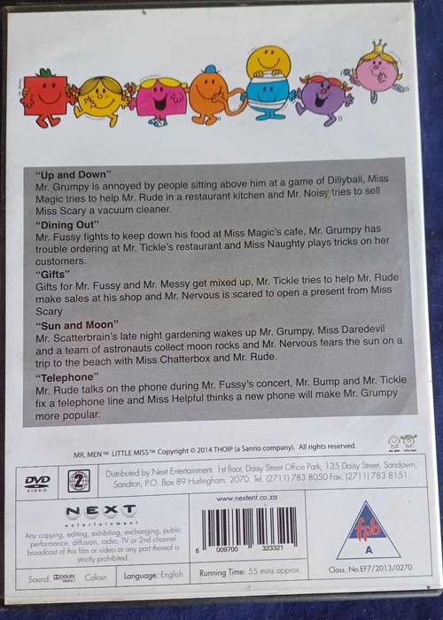 Mr. Men Little Miss dvd
