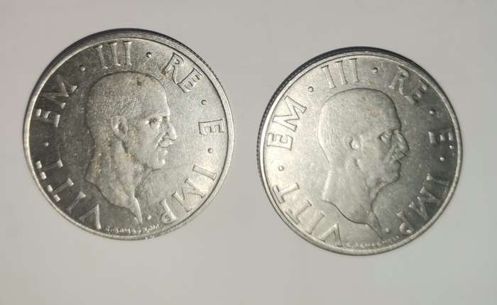 2 x 1940 Italy 2 Lire