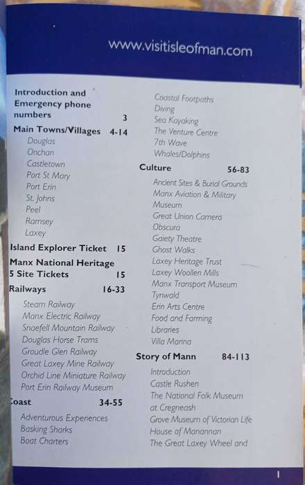 Isle of Man one stop guide