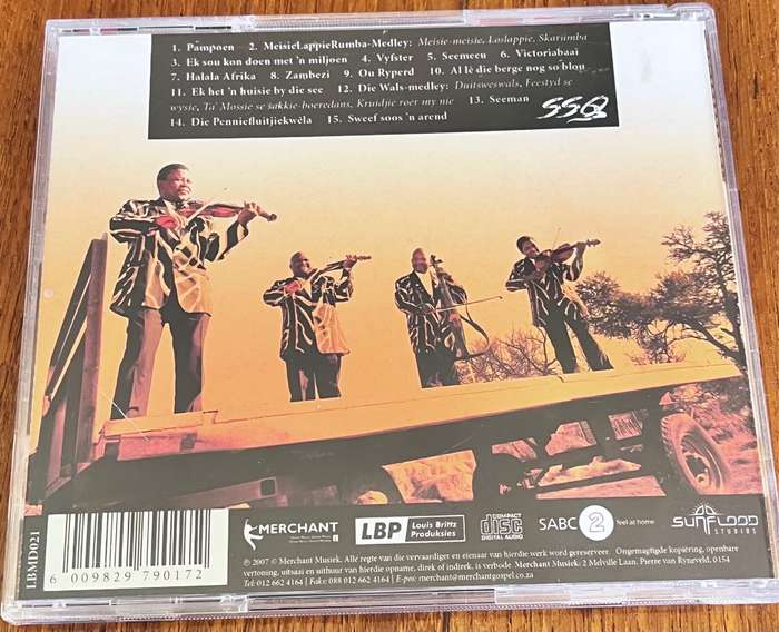 Soweto String Quartet speel Afrikaanse treffers (2007, LBMD021)