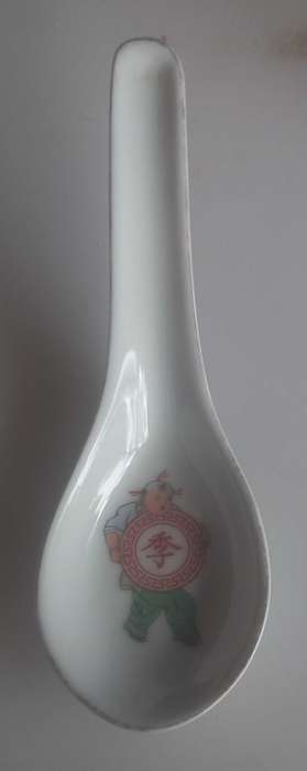 Chinese soup spoon
