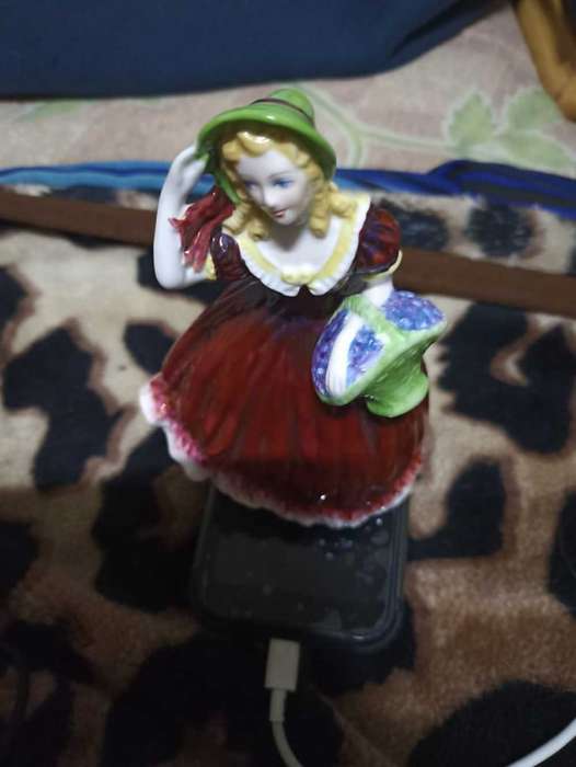 Coalport porcelain lady