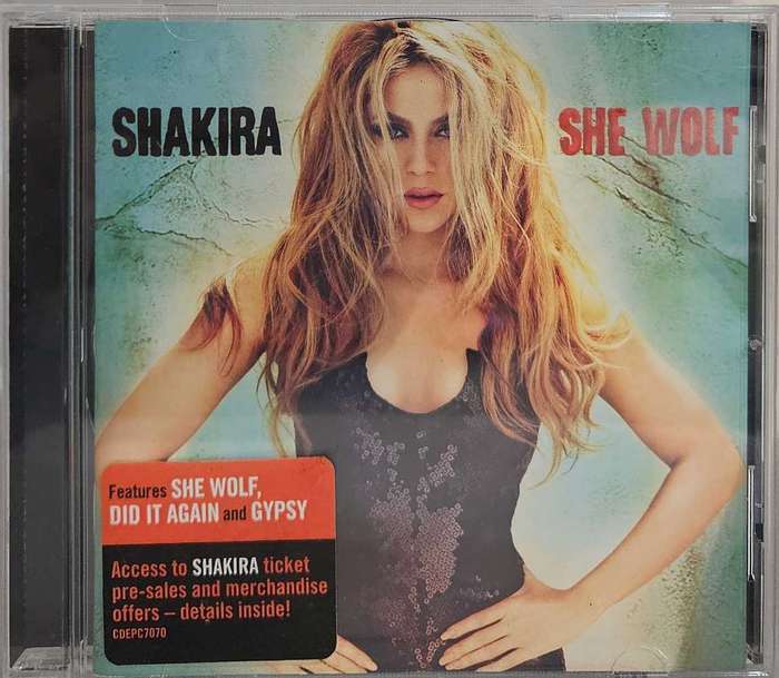 Shakira She Wolf.  1700