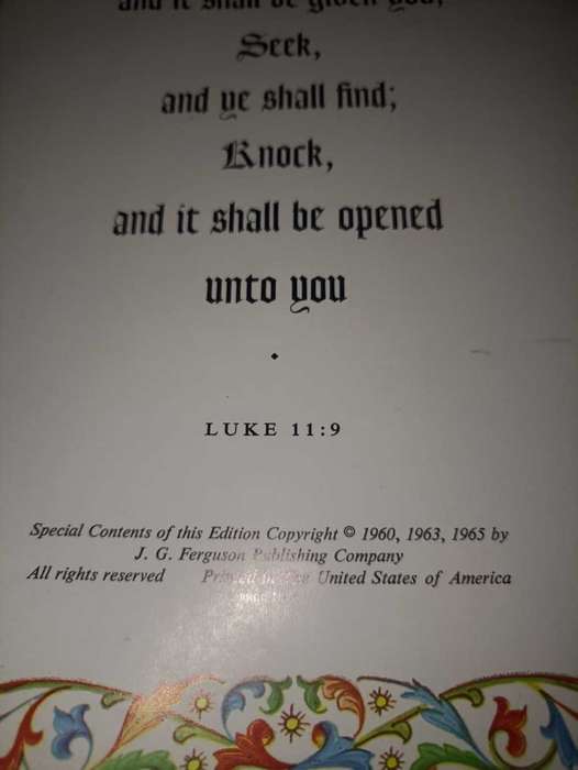 Vintage holy Bible King James