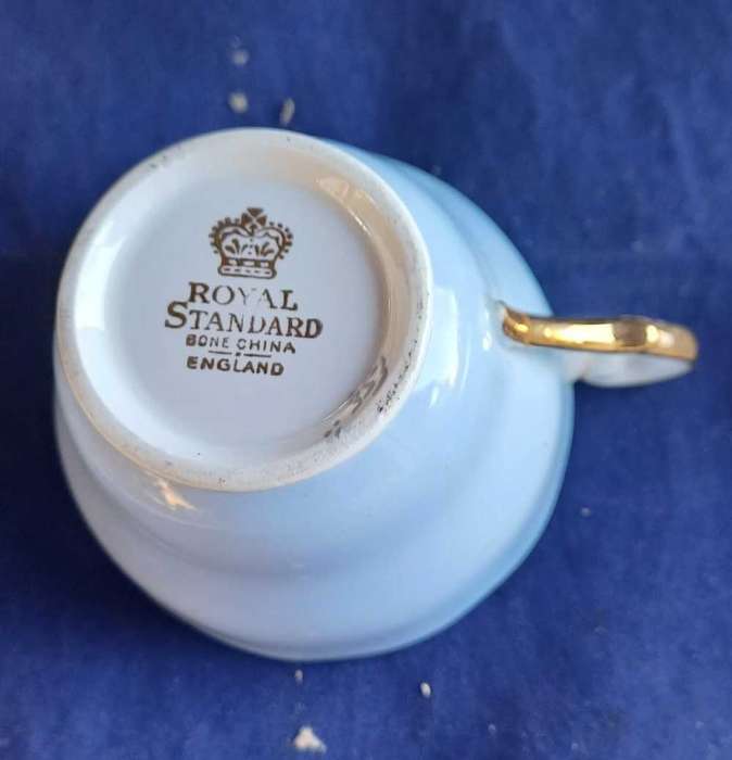 Royal Standard bone china cup and saucer