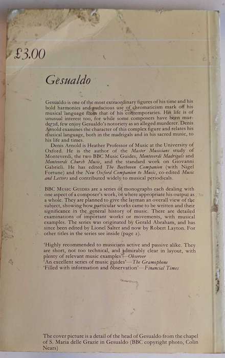 Gesualdo by Denis Arnold