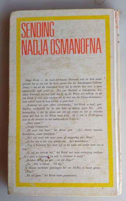 Sending Nadja Osmanofna deur Edward S Aarons