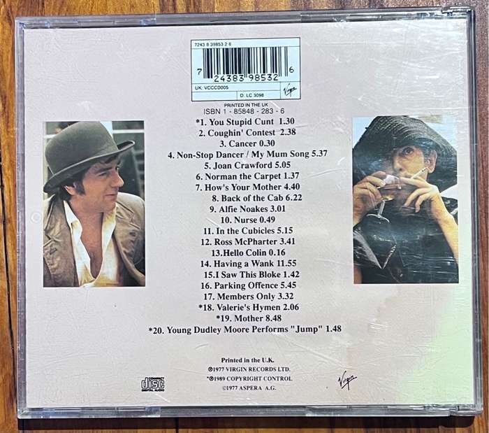 Derek and Clive - Come again (CD of 1977 recording)