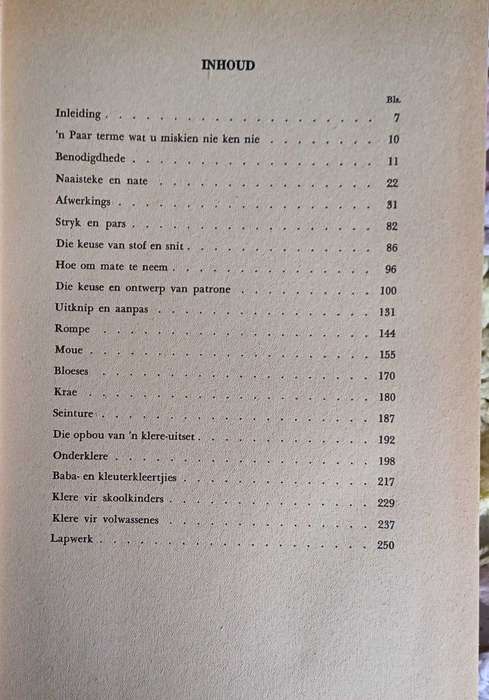 Biblioteek vir die vrou: Maak self u klere deur JME Rutten