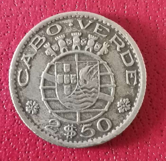 1953 Cabo Verde 2.50 Escudos
