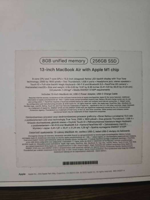 Macbook Air M1