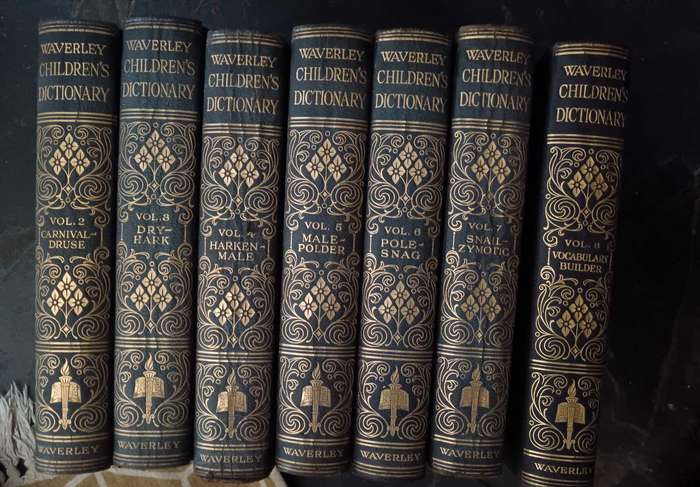 Set of Waverley Children's  Dictionary by Harold Wheeler