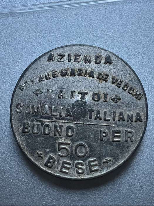 Somali 50 Bese Cesare Maria de Vecchi (35.4mm)