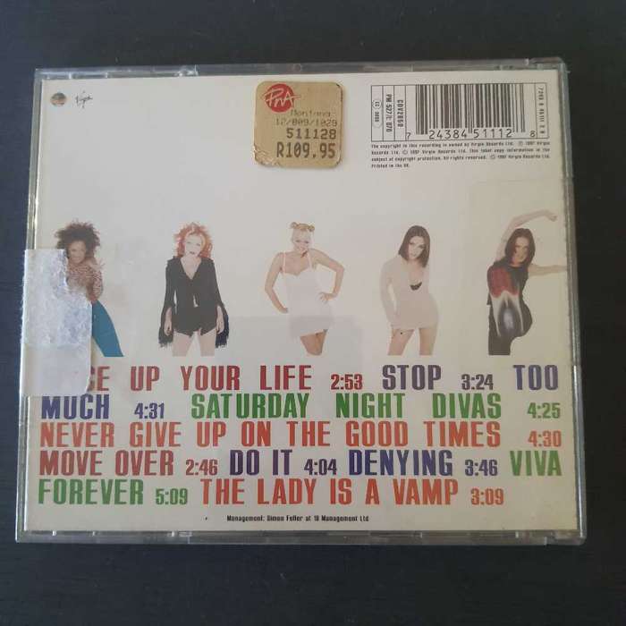 Spice girls spiceworld cd