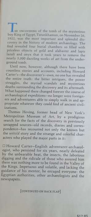 The untold story by Thomas Hoving