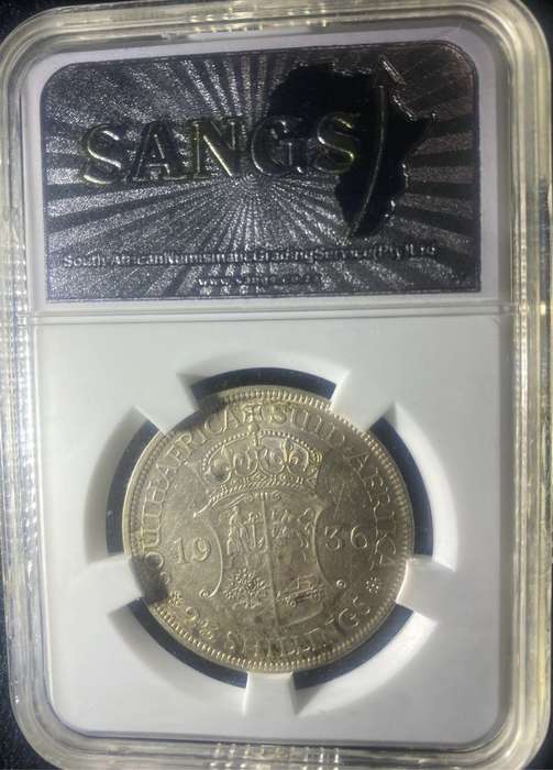 1936 South Africa 2.5 Shillings