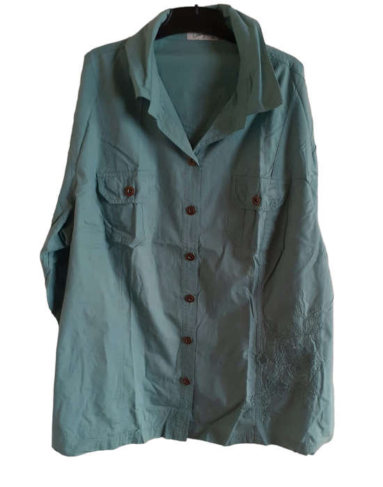 Penny C Ladies Long Sleeve Blouse Size 20