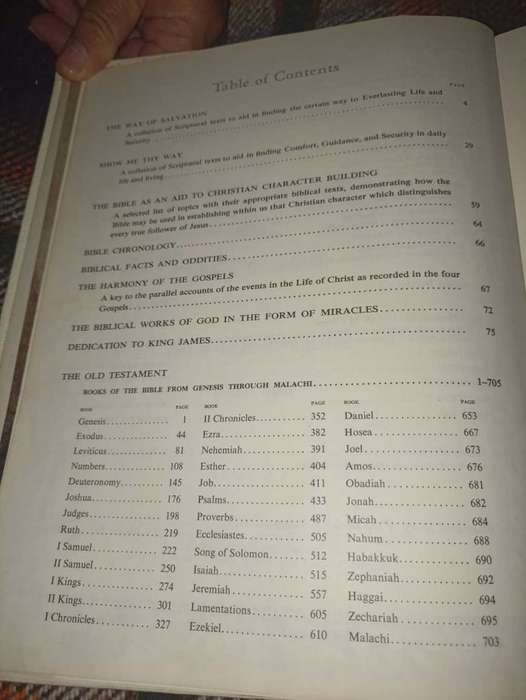 Vintage holy Bible King James