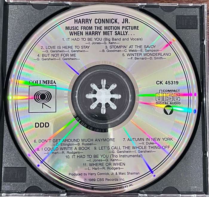 (CD) When Harry met Sally - Harry Connick, Jr. (US edition) CK 45319
