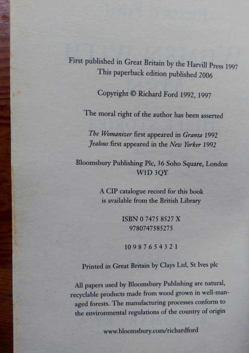 Women With Men by Richard Ford