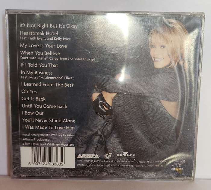 Whitney Houston My love is your love  1998       (792)