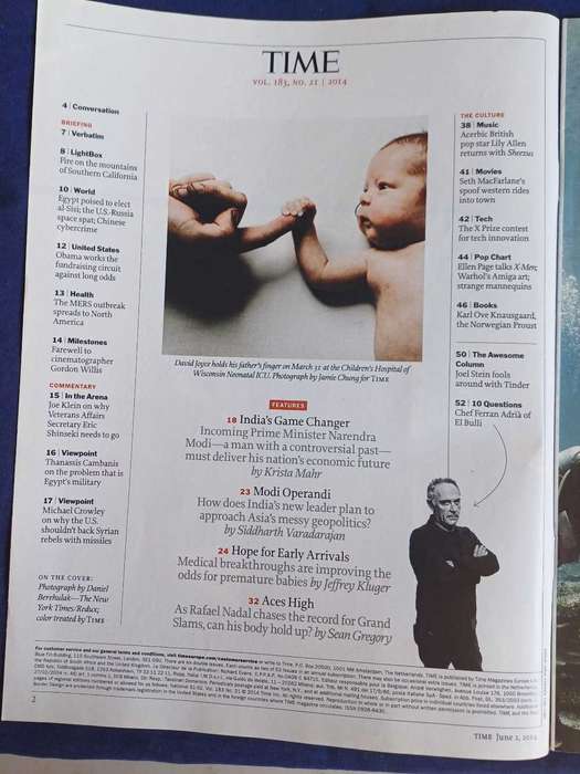 Time magazine June 2, 2014