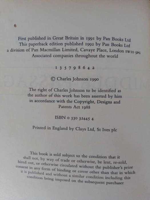 Middle Passage by Charles Johnson