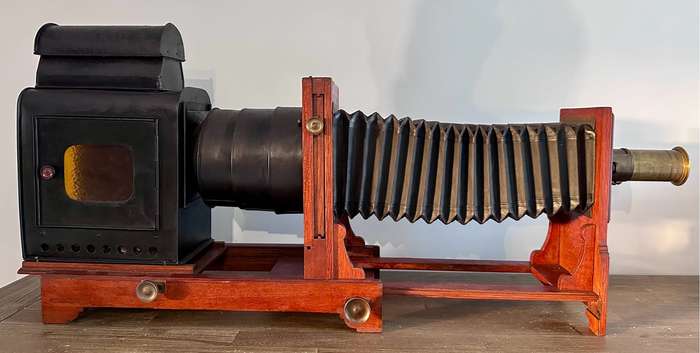 The King Enlarger, `H` Ltd, London - Magic Lantern Projector