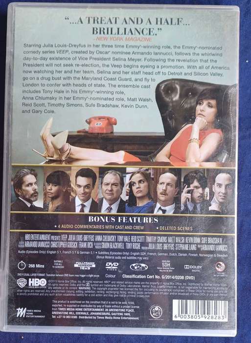 Veep season 3 dvd