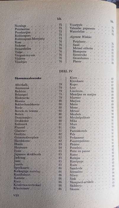 Biblioteek vir die vrou: Ensiklopedie vir die huishouding deur Elize Berkenbosch